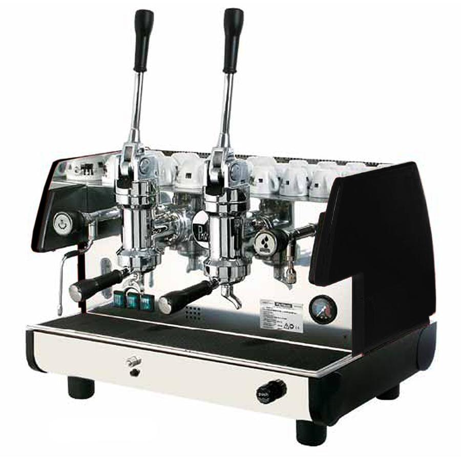 la pavoni espresso machine in black