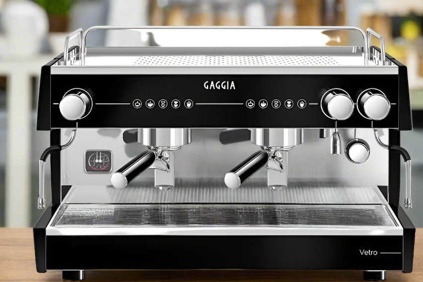 Cafetera espresso Gaggia Vetro 2 grupos