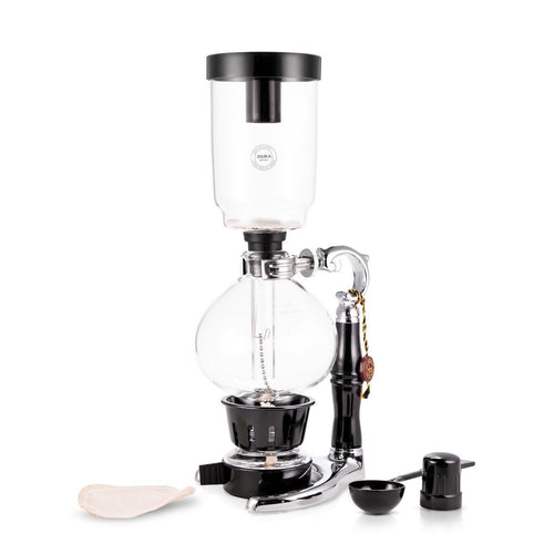 Yama Siphon 5 Cup Glass Tabletop Coffee Maker