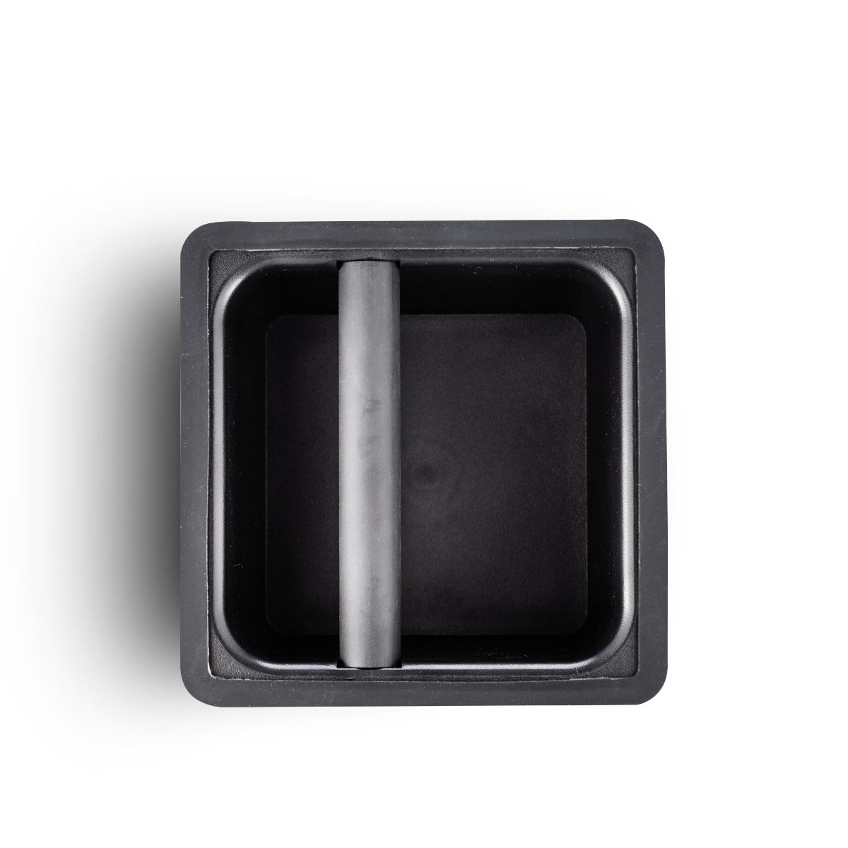 Barista Basics Caja de golpe de acero inoxidable (6" x 5,5" x 4")