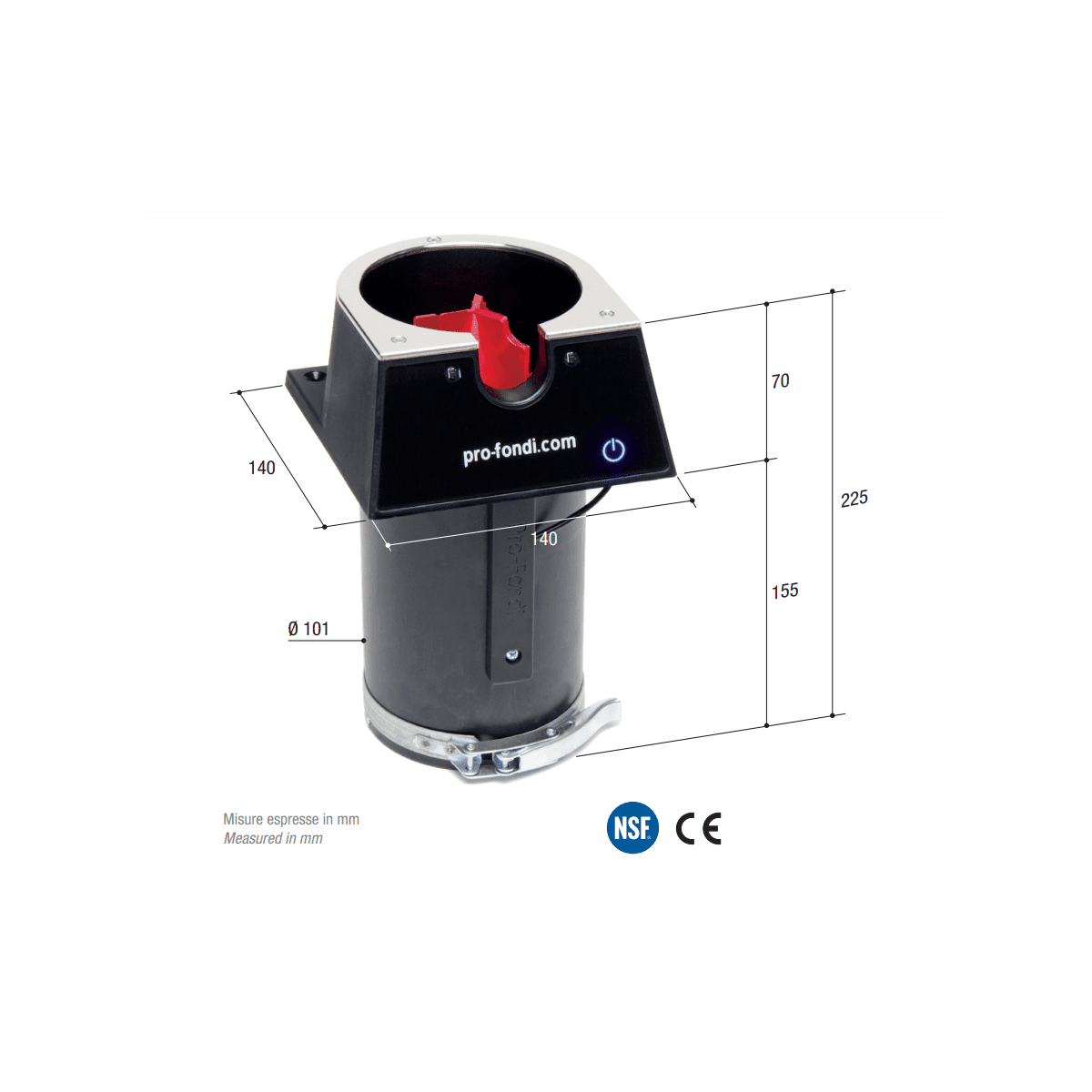 Pro-Fondi Evo Automatic Portafilter Cleaner