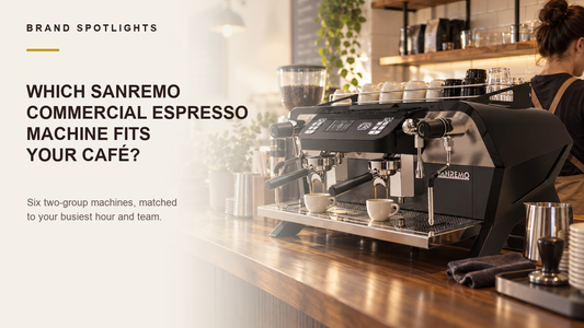Which Sanremo Commercial Espresso Machine Fits Your Café?
