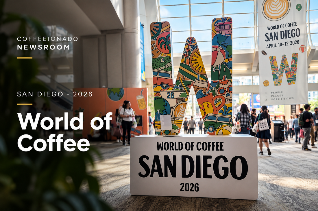 Coffeeionado Attends World of Coffee San Diego 2026