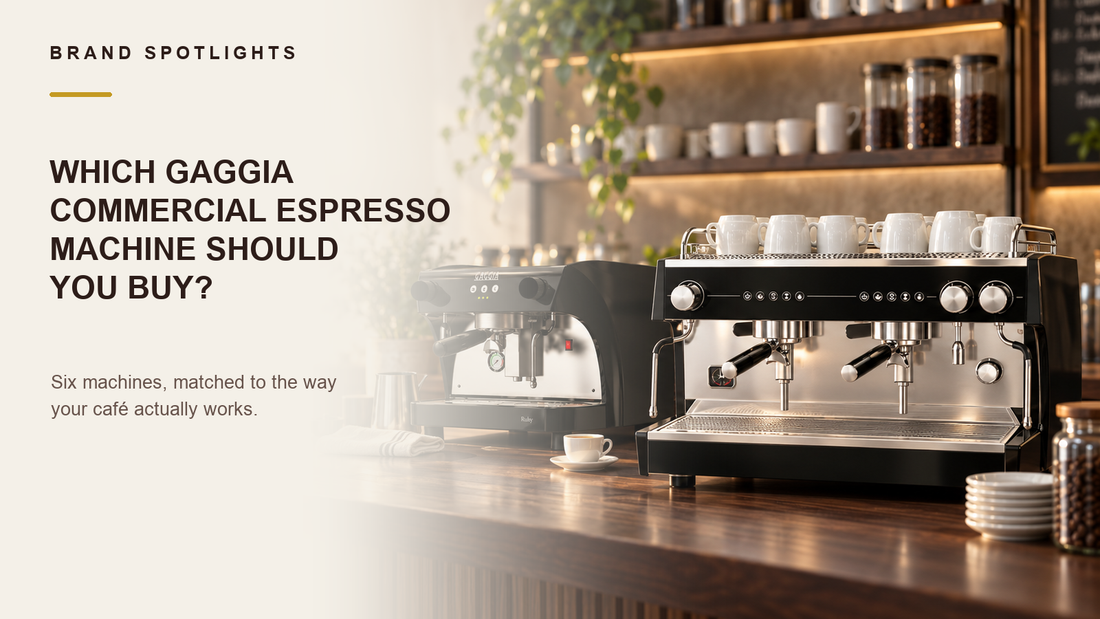 Which Gaggia Commercial Espresso Machine Should You Buy?