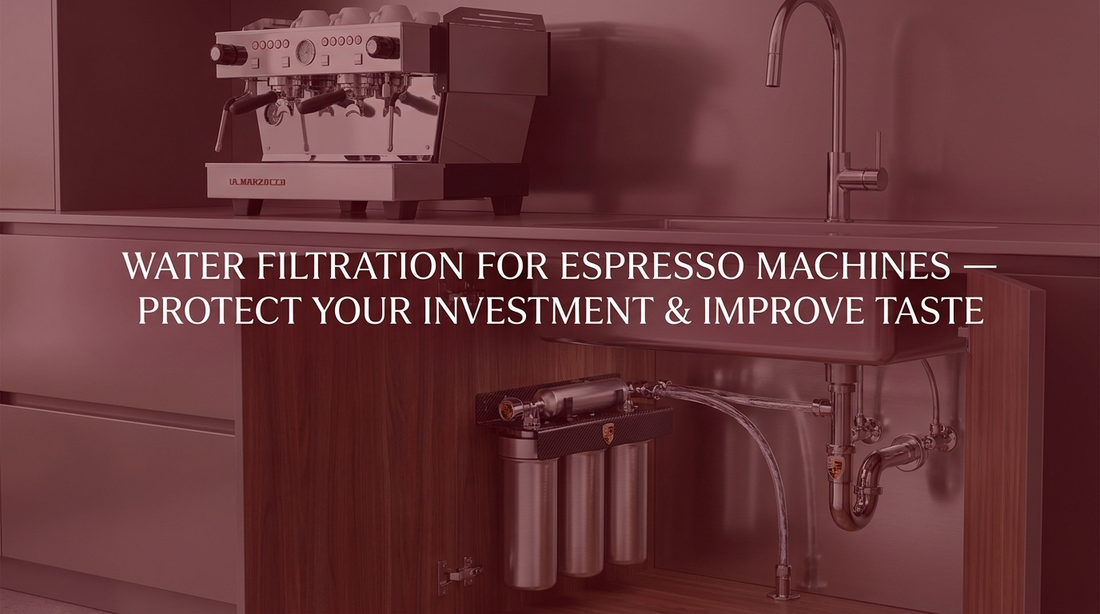 Water Filtration for Espresso Machines — Protect Your Investment & Improve Taste