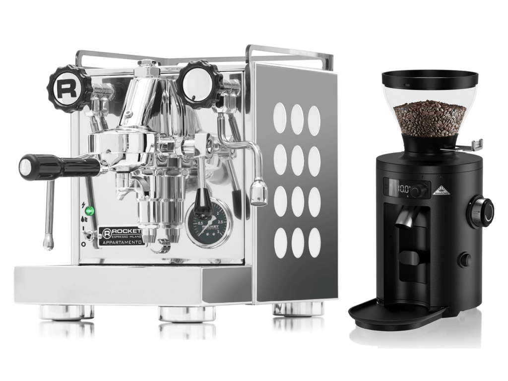Home Espresso Bundle: Rocket Espresso Appartamento + Mahlkonig X54