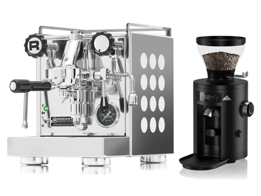 Home Espresso Bundle: Rocket Espresso Appartamento + Mahlkonig X54