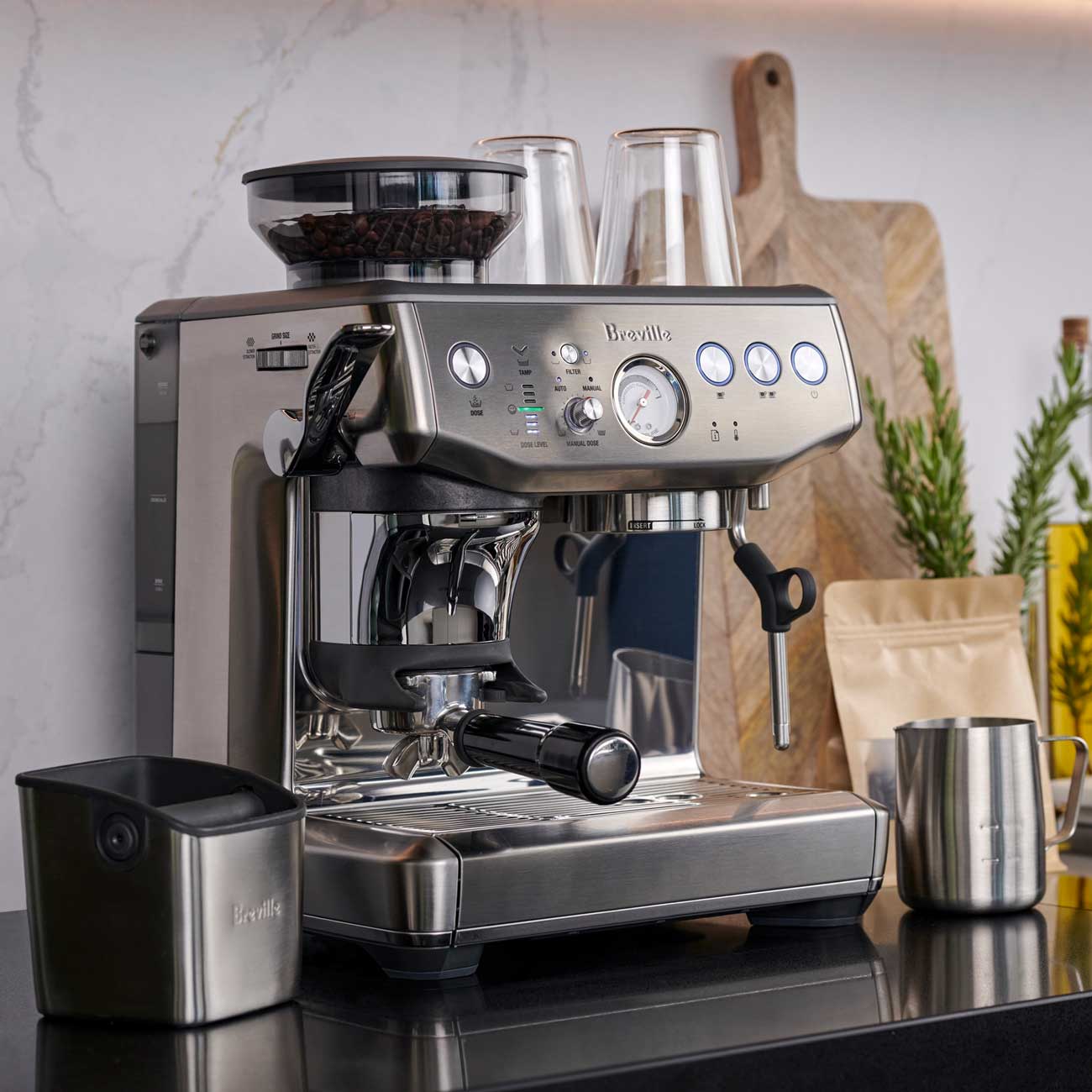 Breville Barista Express Impress Espresso Machine