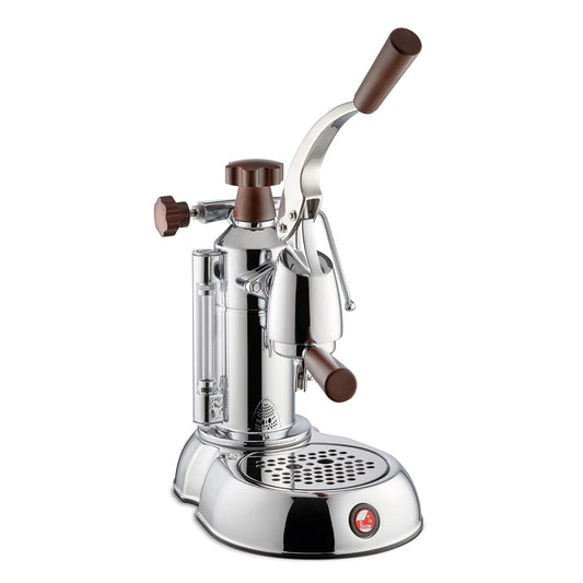 La Pavoni "Stradivari" Europiccola 8 tazas (110 V - versión estadounidense) Mangos de madera, ESW-8