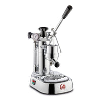 La Pavoni (US Version) Europiccola w/ Gauge Lever Espresso Chrome Lever Espresso, EPC-8SB