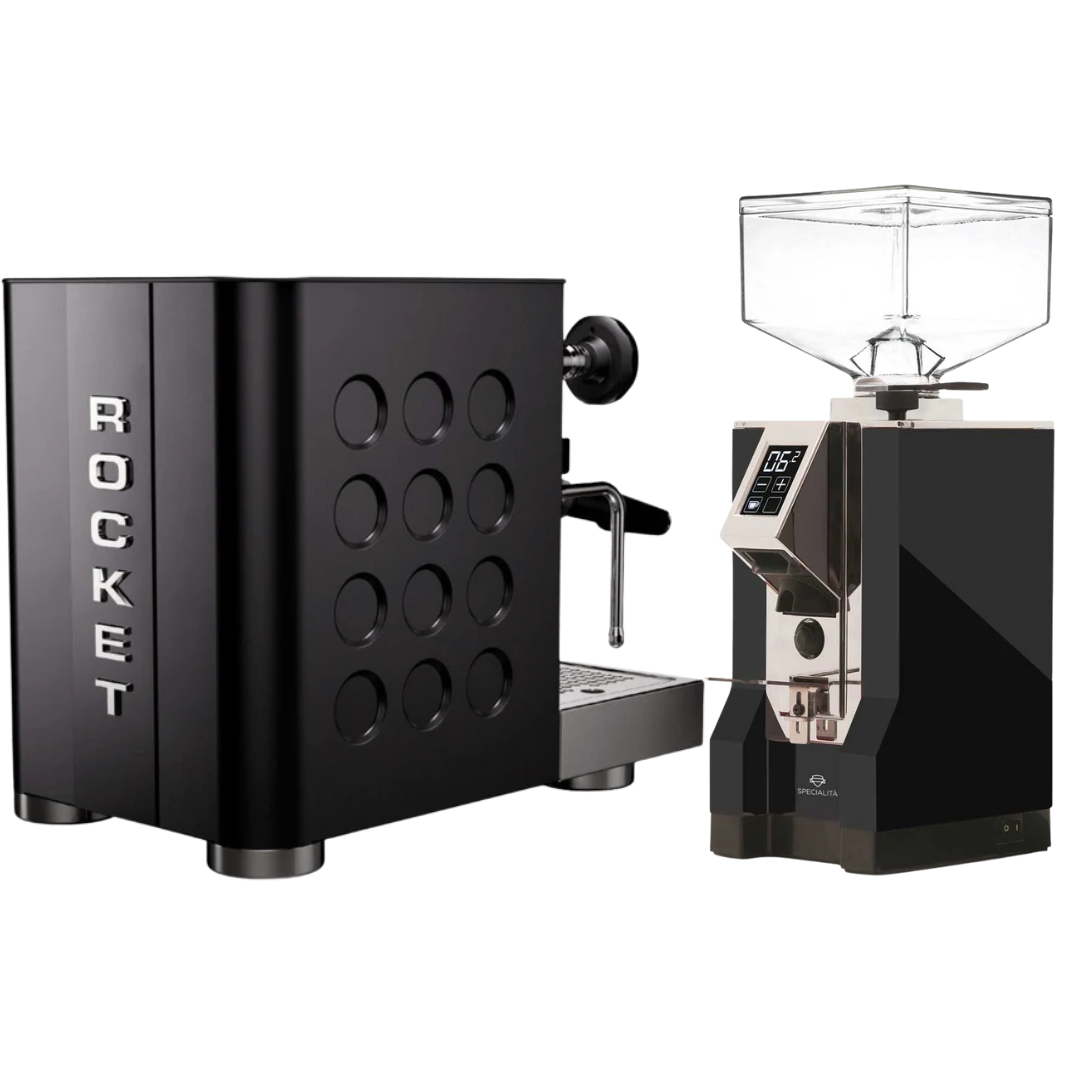 Home Espresso Bundle: Rocket Appartamento TCA + Eureka Specailita