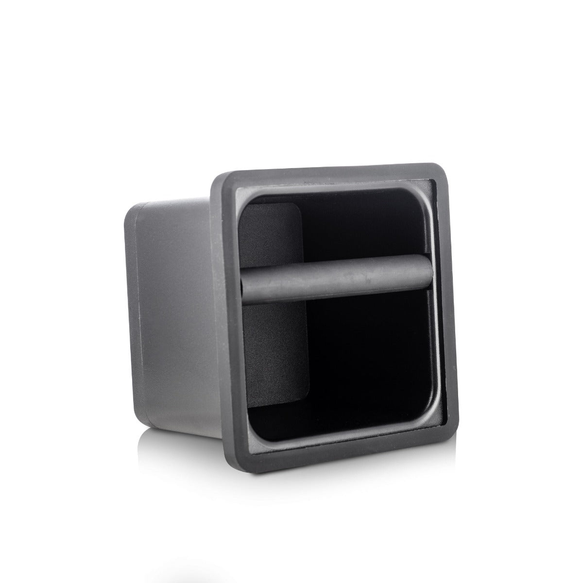 Barista Basics Caja de golpe de acero inoxidable (6" x 5,5" x 4")
