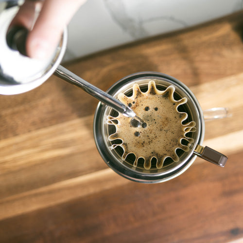 Kalita Wave 155 Stainless Steel Basic Pour Over Coffee Kit