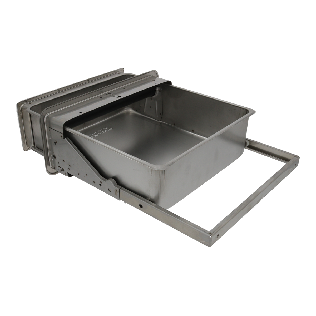 Stainless Steel Pull-out Knockbox Drawer