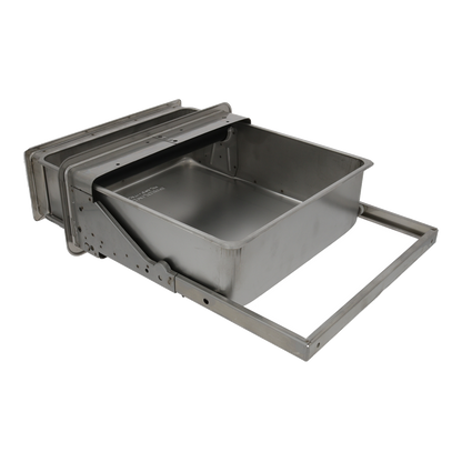 Stainless Steel Pull-out Knockbox Drawer