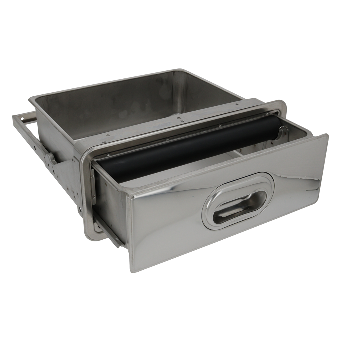 Stainless Steel Pull-out Knockbox Drawer