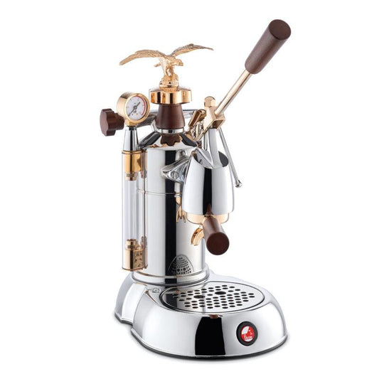 La Pavoni (versión de EE. UU.) Espresso profesional Expo Lever, 16 tazas EXP-16