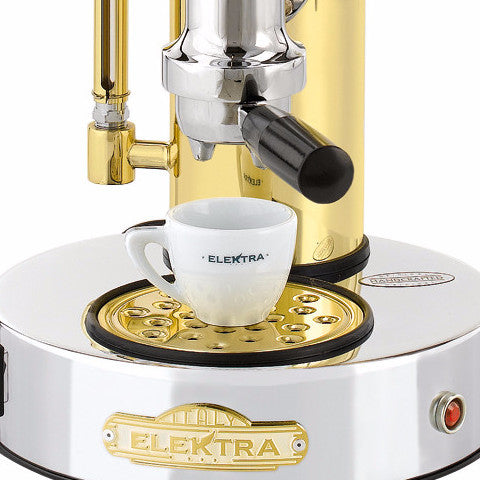 Elektra Micro Casa A Leva Chrome/Brass Lever Machine