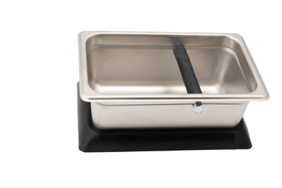 Caja de percusión de acero inoxidable (12" x 6" x 4")