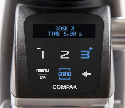 Compak F10 Fresh Black On Demand Grinder - Coffeeionado - 2
