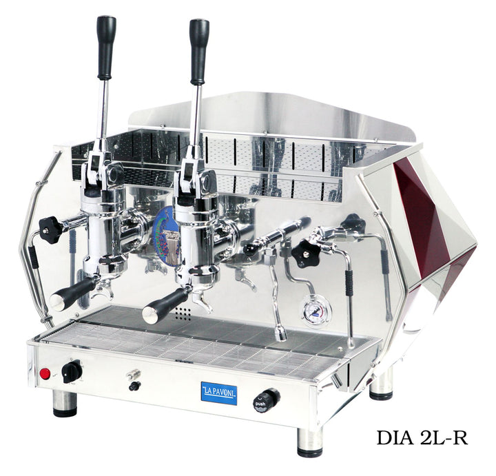 La Pavoni Diamante (DIA) Cafetera espresso de palanca de 2 grupos