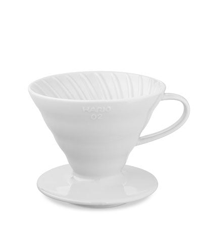 Hario V60 White Ceramic - Coffeeionado
