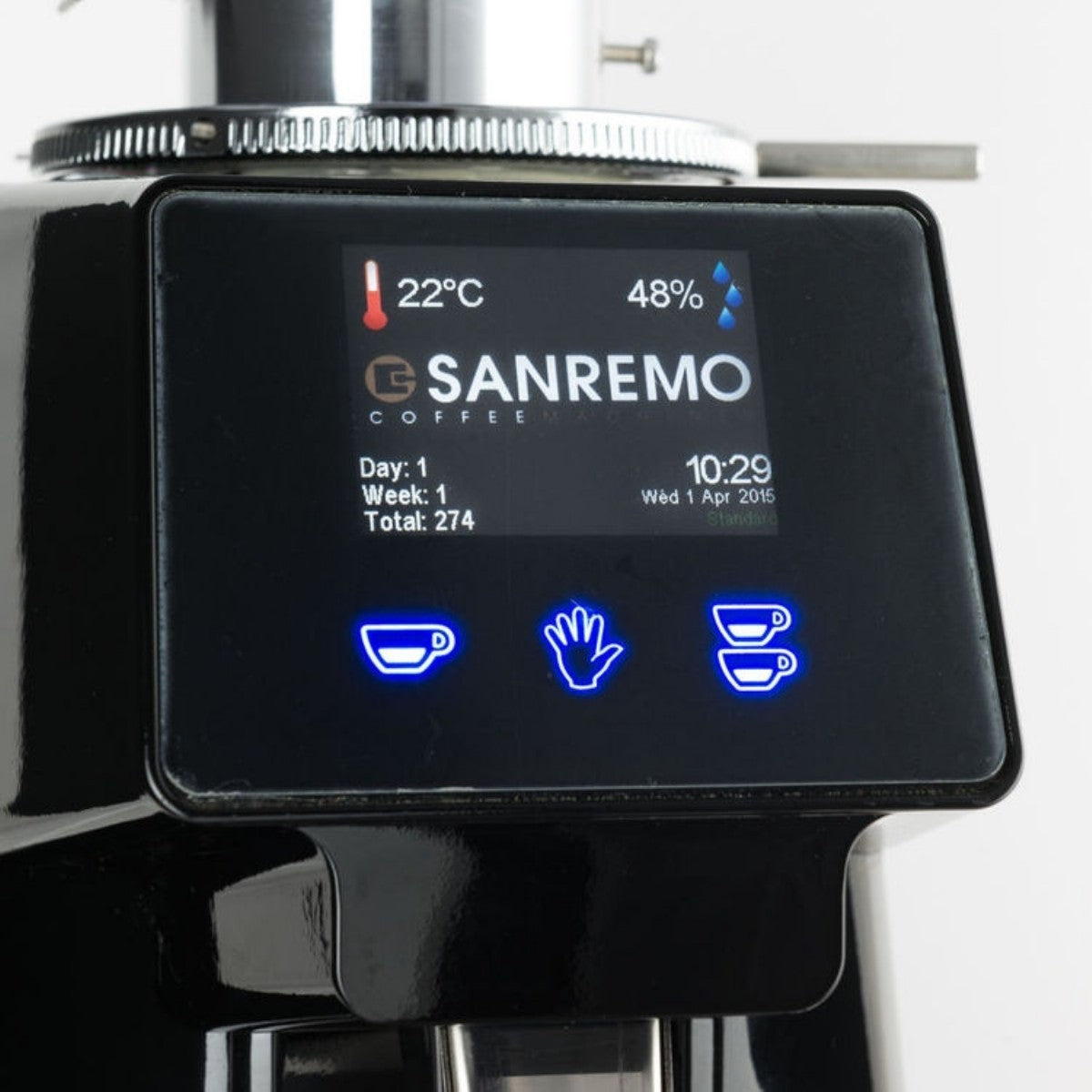 Molinillo de espresso bajo demanda Sanremo SR64